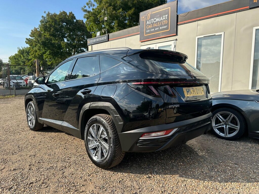 Hyundai Tucson 1.6 T-gdi Mhev Se Connect Dct Euro 6 Ss Black #4