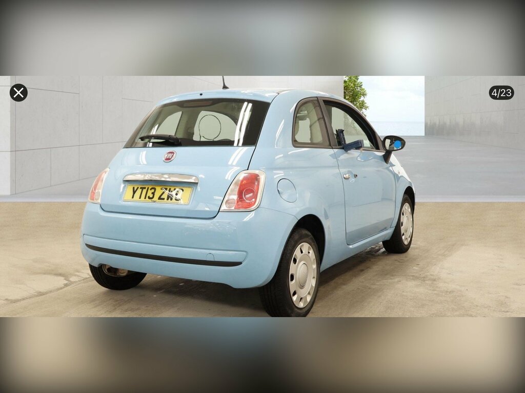 Fiat 500 1.2 Pop Euro 4 Blue #5
