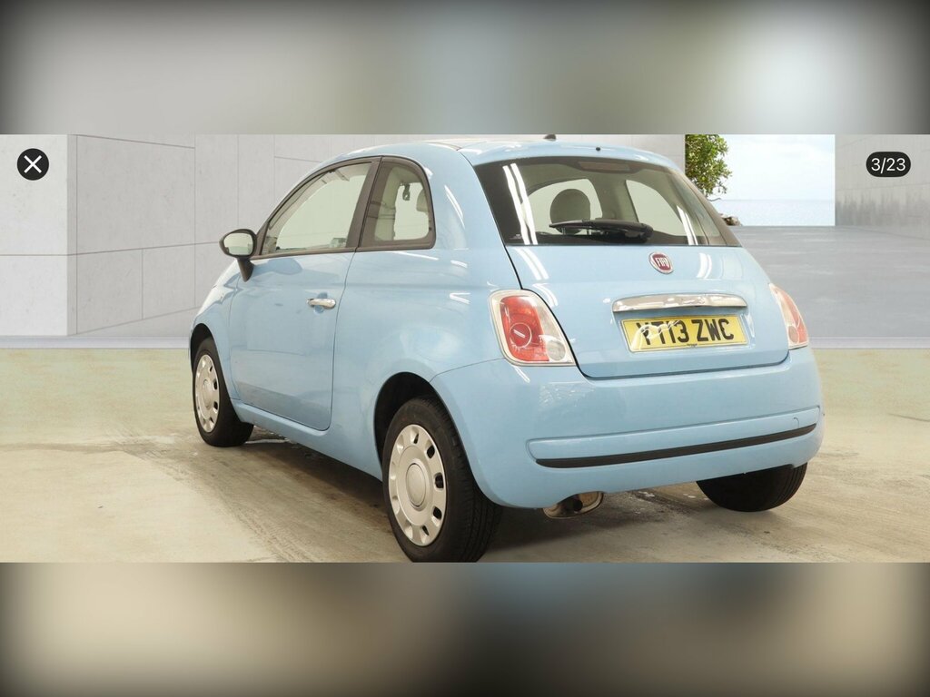 Fiat 500 1.2 Pop Euro 4 Blue #4