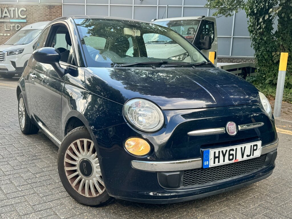Fiat 500 1.2 Lounge Hatchback Dualogic Euro 4 6 Blue
