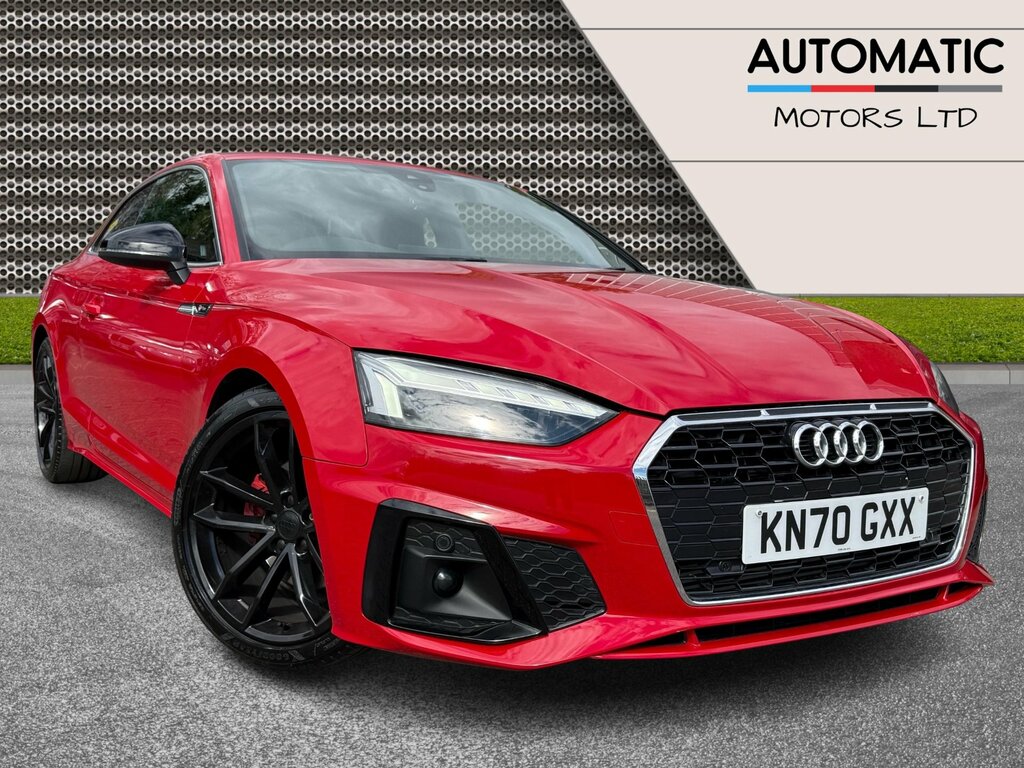 Audi A5 2.0 Tfsi 40 S Line Coupe S Tronic Euro Red