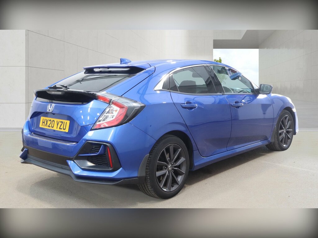 Honda Civic 1.0 Vtec Turbo Ex Hatchback Cvt Euro 6 Blue #6