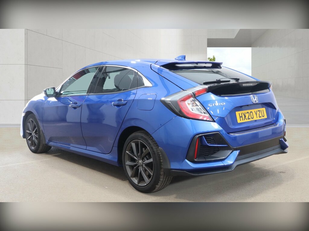 Honda Civic 1.0 Vtec Turbo Ex Hatchback Cvt Euro 6 Blue #2
