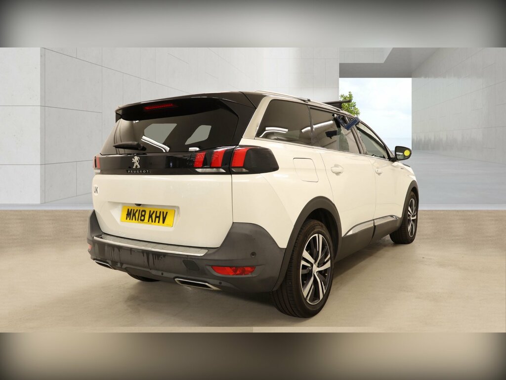 Peugeot 5008 1.6 Thp Gt Line Suv Eat Euro 6 Ss 1 White #5