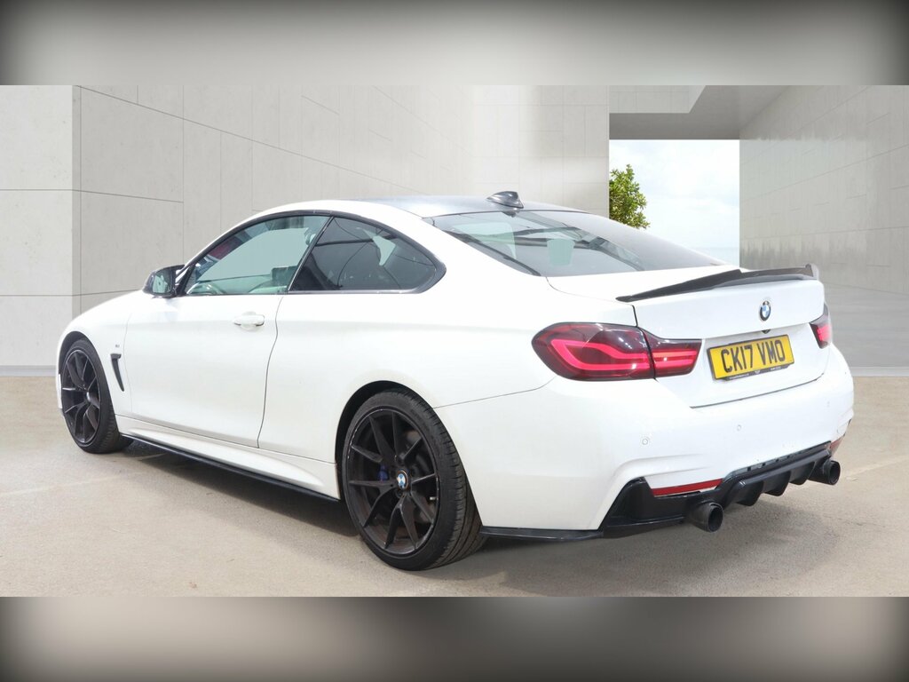 BMW 4 Series Gran Coupe 2.0 420I M Sport Coupe Euro 6 Ss White #2
