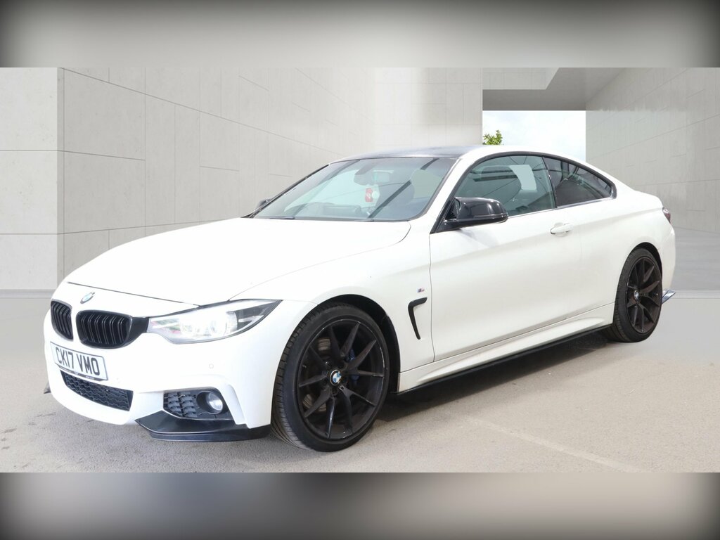 BMW 4 Series Gran Coupe 2.0 420I M Sport Coupe Euro 6 Ss White #5