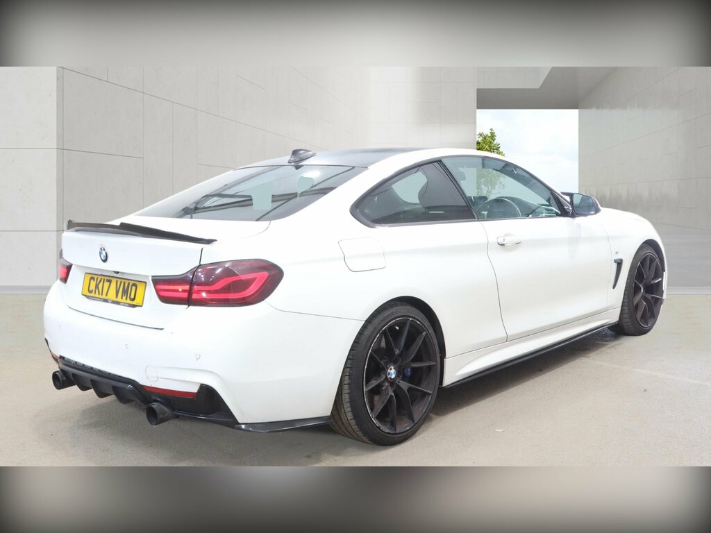 BMW 4 Series Gran Coupe 2.0 420I M Sport Coupe Euro 6 Ss White #6