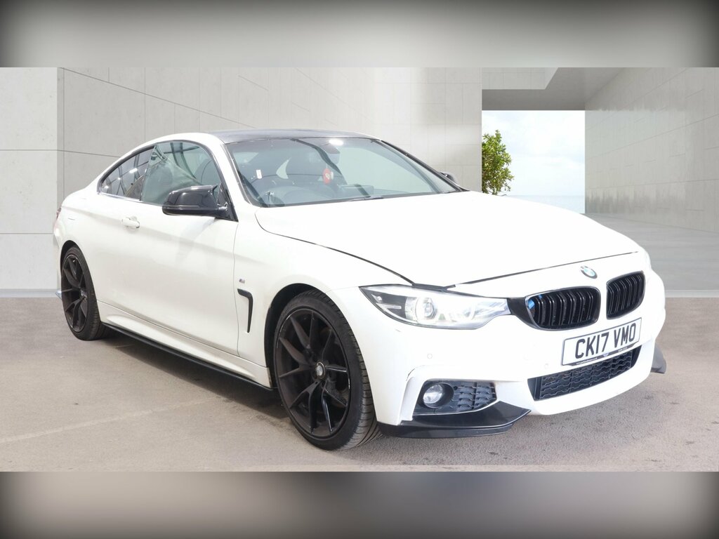 BMW 4 Series Gran Coupe 2.0 420I M Sport Coupe Euro 6 Ss White