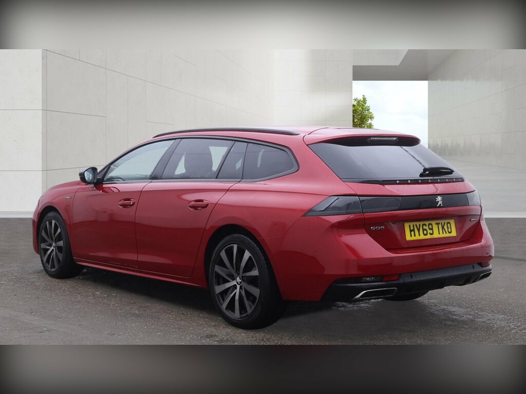 Peugeot 508 SW 1.5 Bluehdi Gt Line Estate Eat Euro 6 Red #2