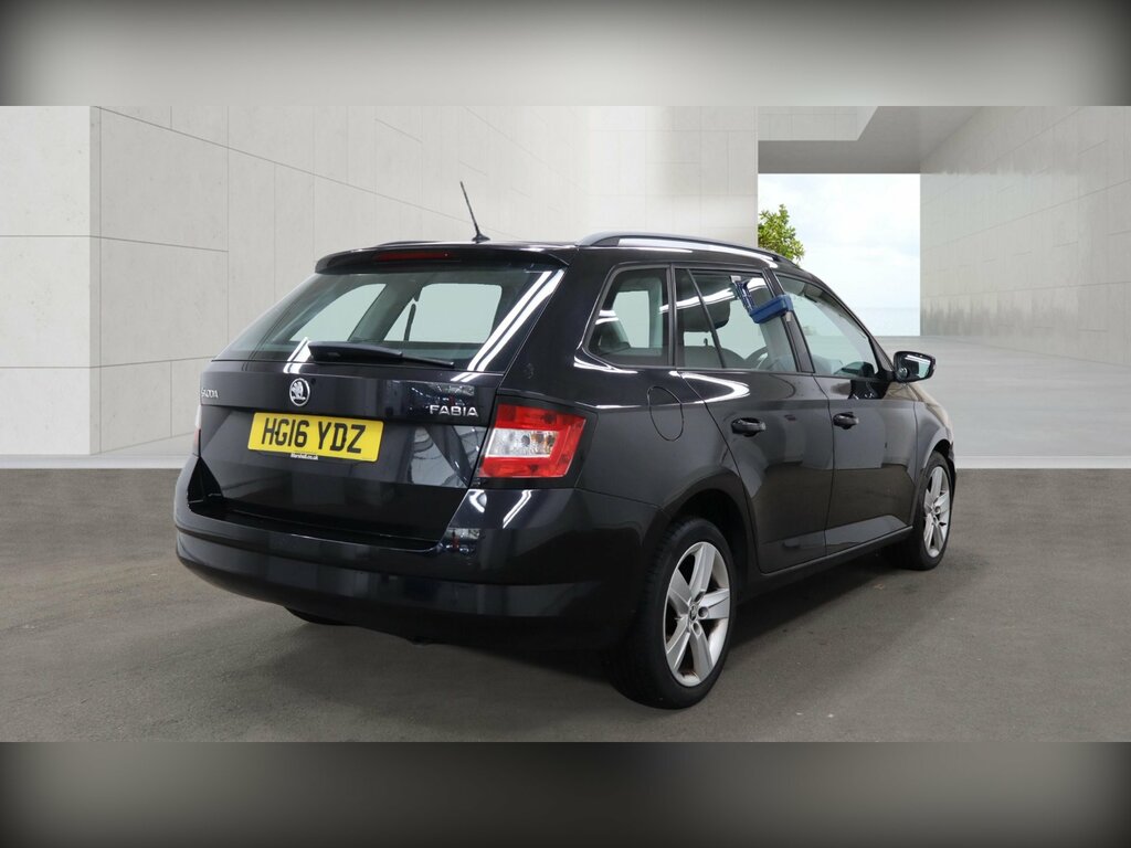 Skoda Fabia 1.2 Tsi Se L Estate Dsg Euro 6 Ss 1 Black #2