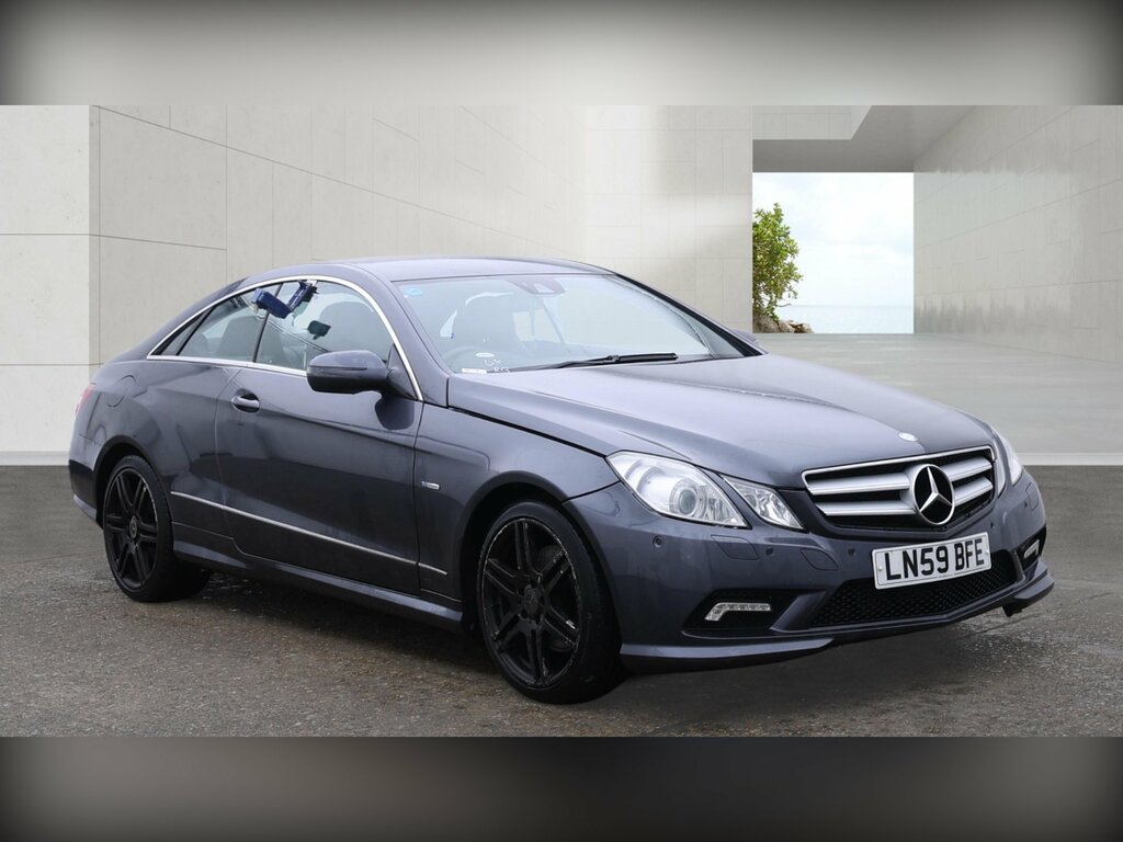 Mercedes-Benz E Class 1.8 E250 Cgi Blueefficiency Sport Coupe Grey