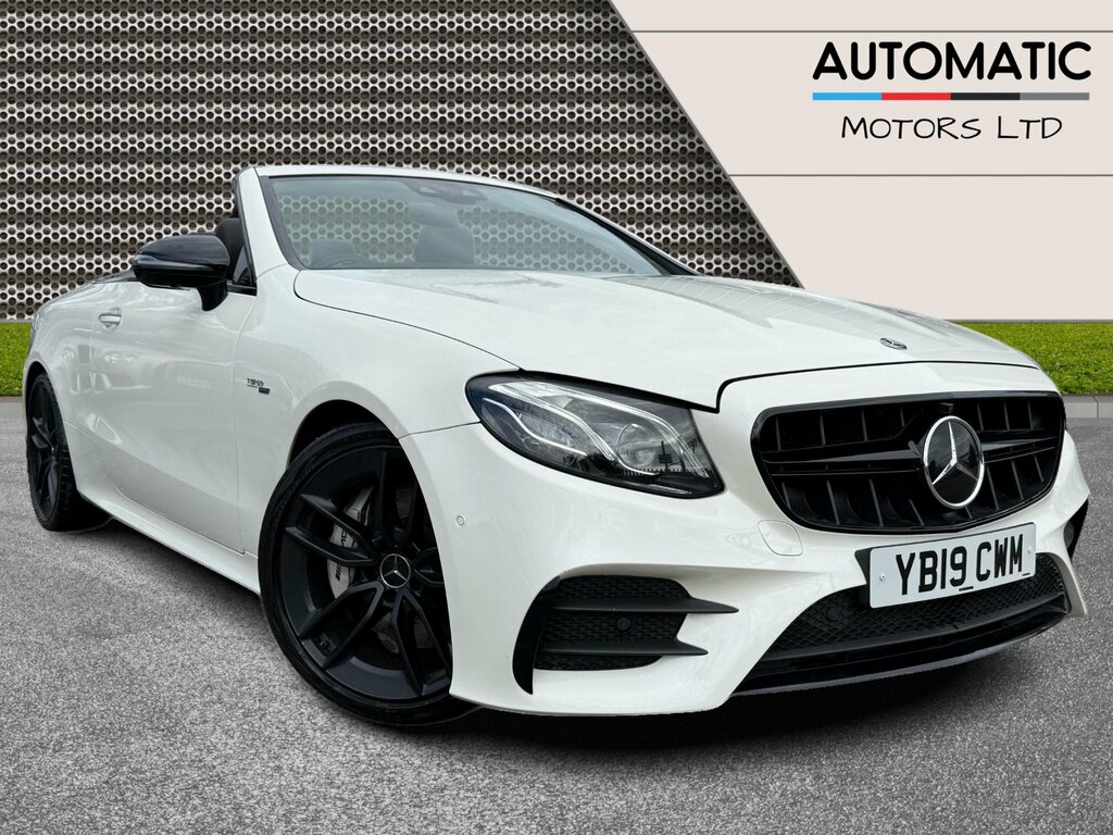 Mercedes-Benz E Class 3.0 E53 Mhev Eq Boost Amg Cabriolet Spd White