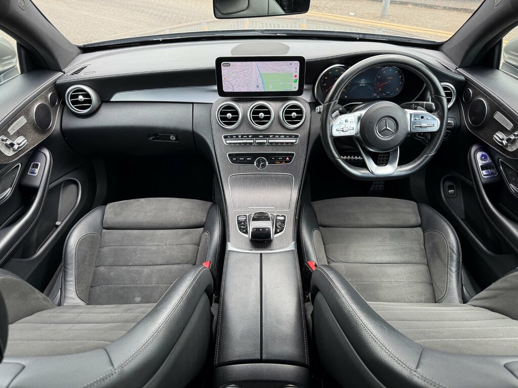 Mercedes-Benz C Class 1.5 C200 Mhev Amg Line Premium Coupe Silver #3