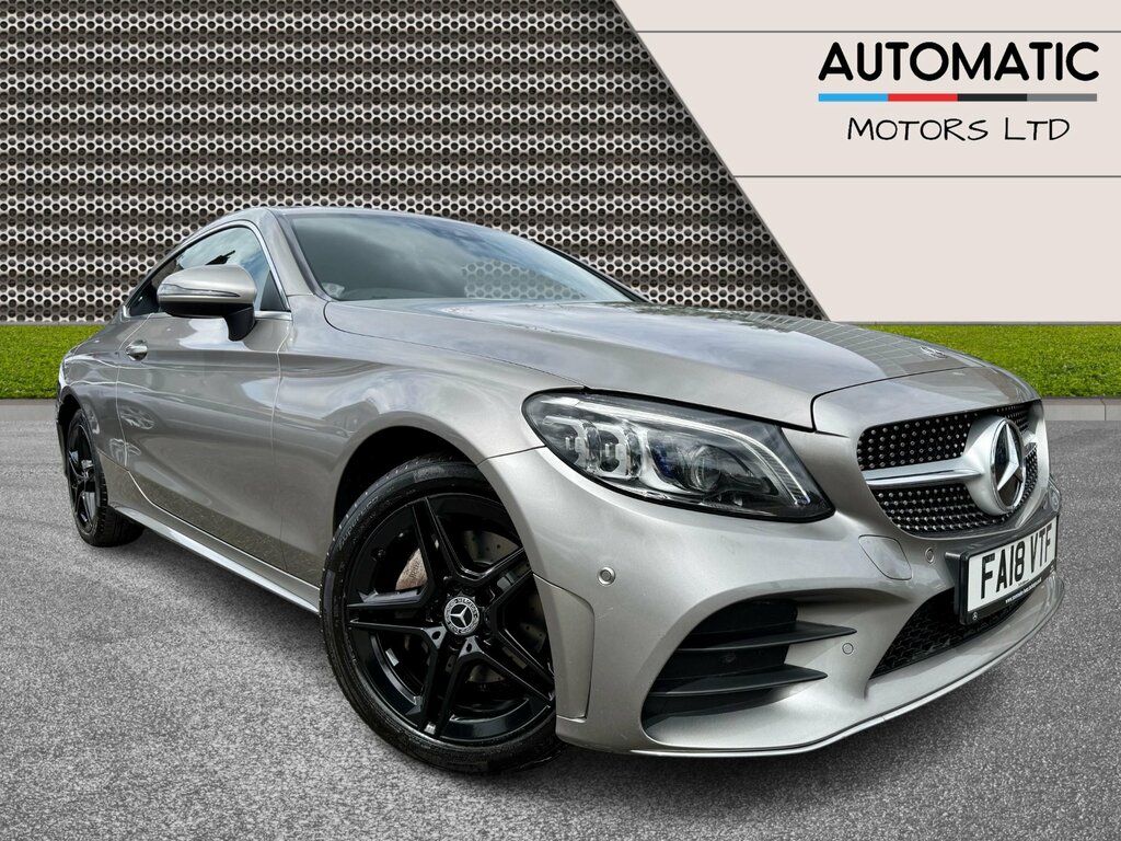 Mercedes-Benz C Class 1.5 C200 Mhev Amg Line Premium Coupe Silver
