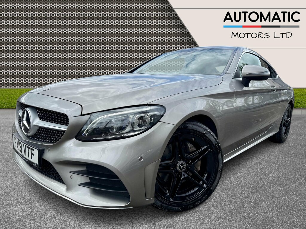 Mercedes-Benz C Class 1.5 C200 Mhev Amg Line Premium Coupe Silver #4