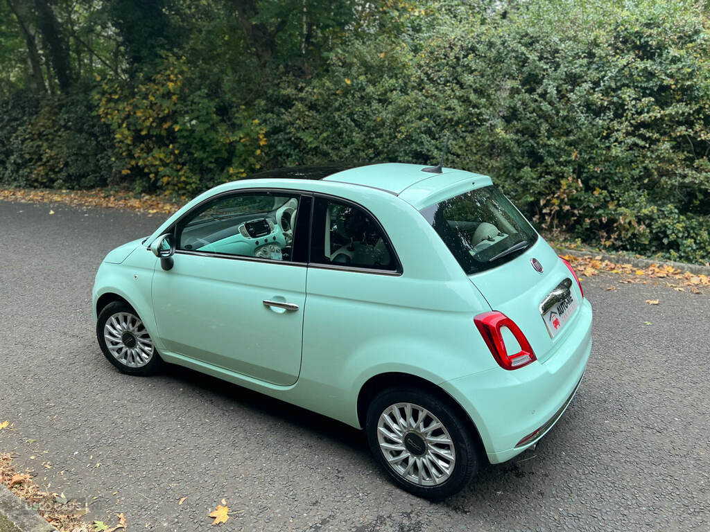 Fiat 500 1.2 Lounge Green #6