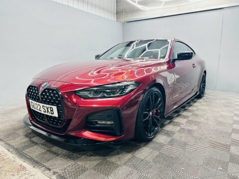 BMW 4 Series 3.0 430D Mht GU22SXB Red #4