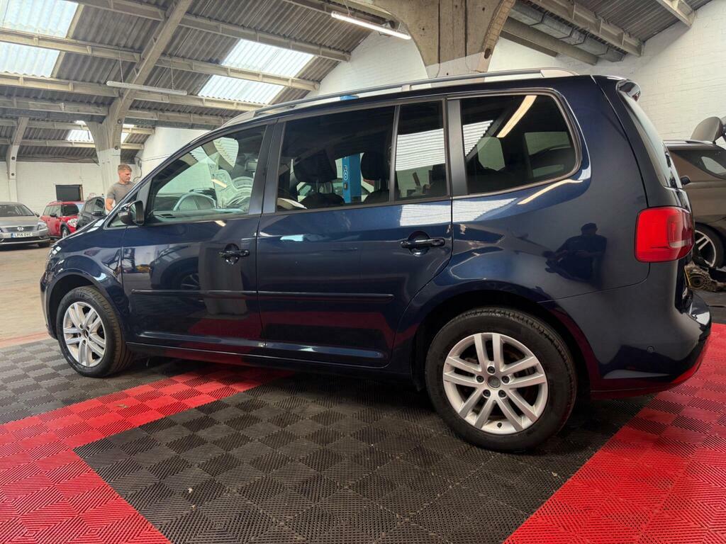 Volkswagen Touran 1.6 Tdi Se Euro 5 Blue #5