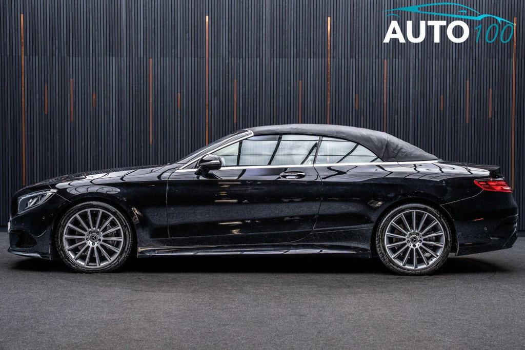 Mercedes-Benz S Class 4.7 S500 V8 Amg Line Premium Cabriolet G-tronic Black #5