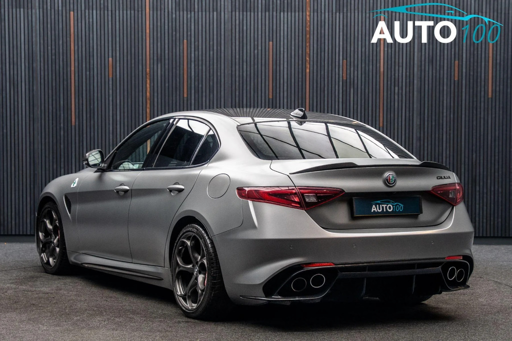 Alfa Romeo Giulia 2.9 V6 Bi-turbo Quadrifoglio Nring Euro 6 S Grey #3