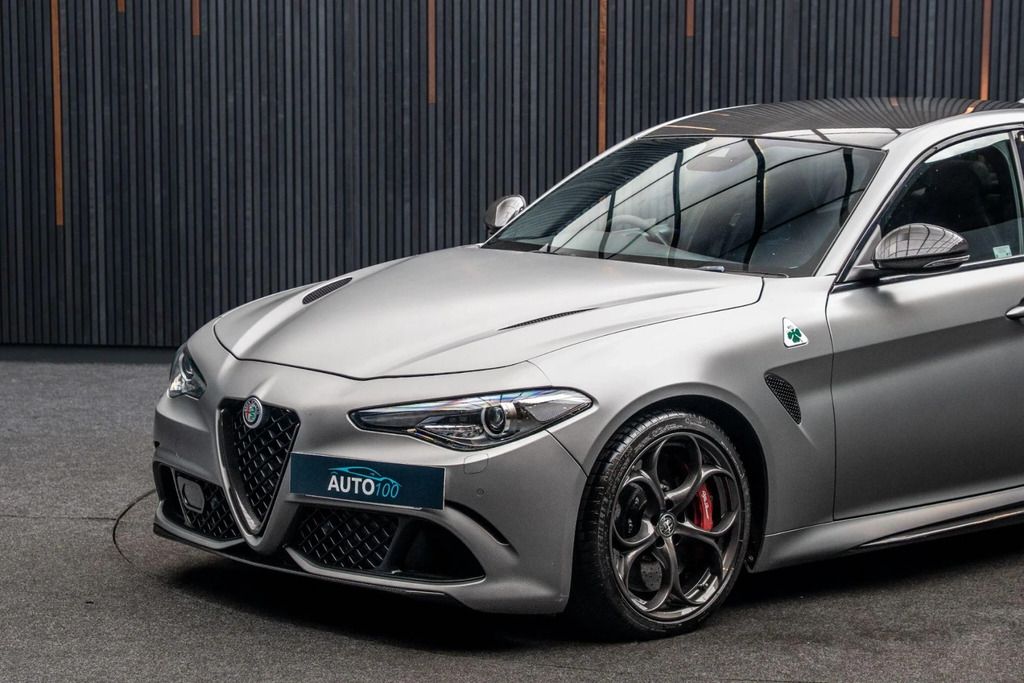 Alfa Romeo Giulia 2.9 V6 Bi-turbo Quadrifoglio Nring Euro 6 S Grey #5
