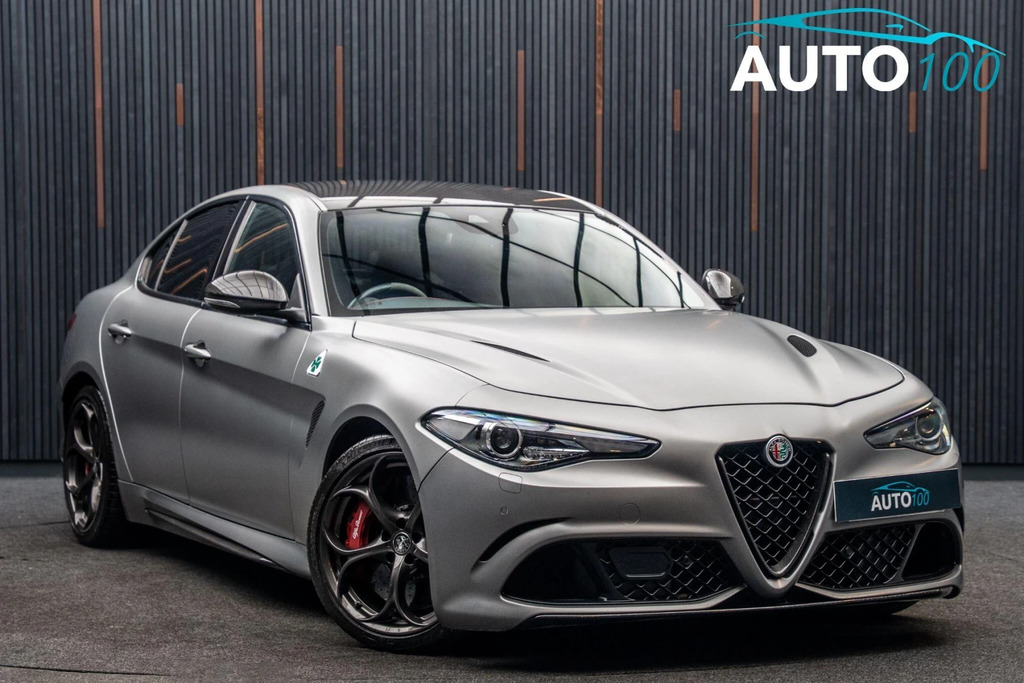 Alfa Romeo Giulia 2.9 V6 Bi-turbo Quadrifoglio Nring Euro 6 S Grey
