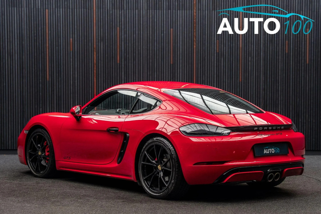 Porsche 718 Cayman 2.5T Gts Pdk Euro 6 Ss Red #3
