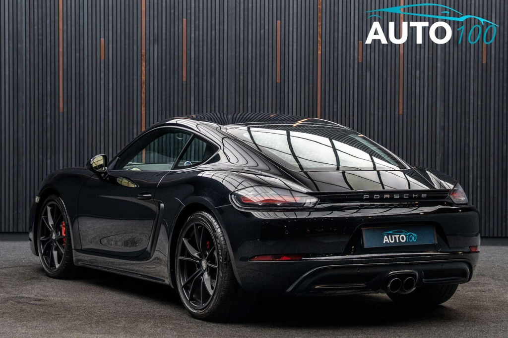 Porsche 718 Cayman 2.0T Pdk Euro 6 Ss Black #3