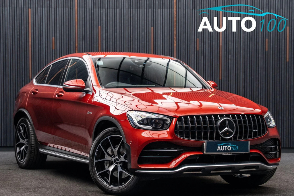 Mercedes-Benz GLC Class 3.0 Glc43 V6 Amg Premium Coupe G-tronic 4Matic Red