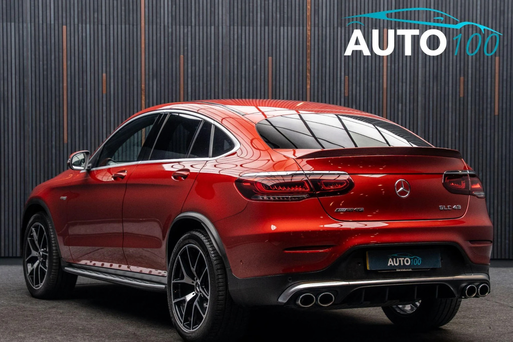 Mercedes-Benz GLC Class 3.0 Glc43 V6 Amg Premium Coupe G-tronic 4Matic Red #3