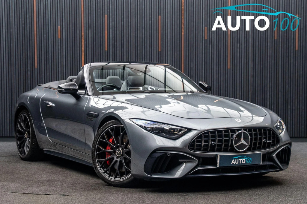 Mercedes-Benz SL Class 4.0 Sl55 V8 Biturbo Amg Premium Plus Spds Mct 4M Grey