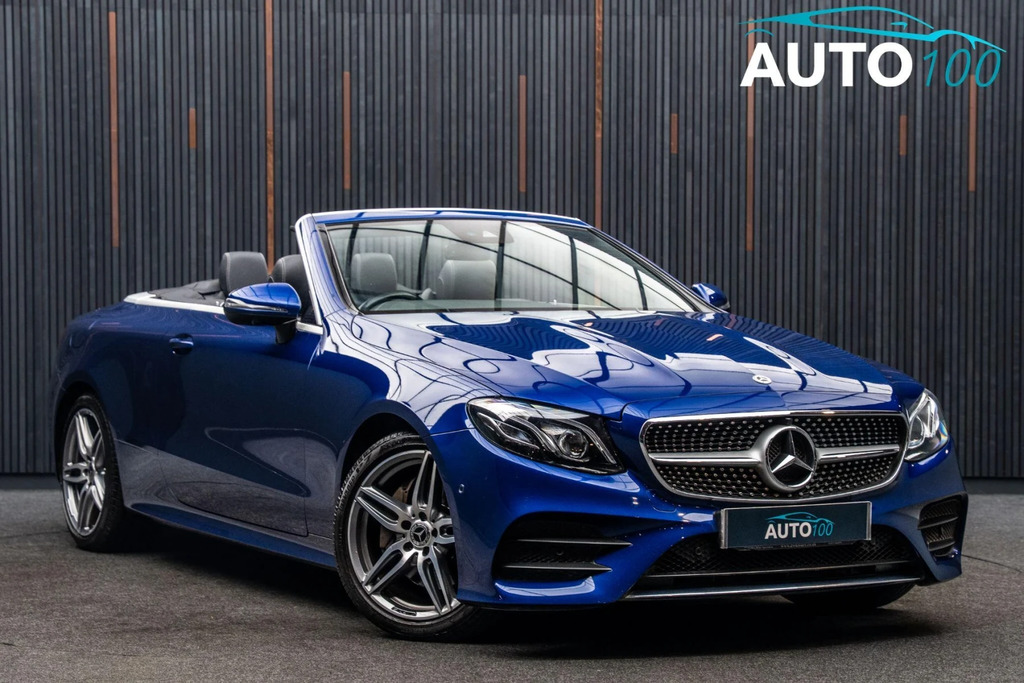 Mercedes-Benz E Class 2.0 E220d Amg Line Cabriolet G-tronic Euro 6 Ss Blue