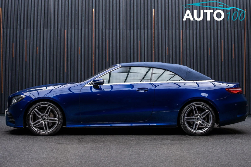 Mercedes-Benz E Class 2.0 E220d Amg Line Cabriolet G-tronic Euro 6 Ss Blue #5