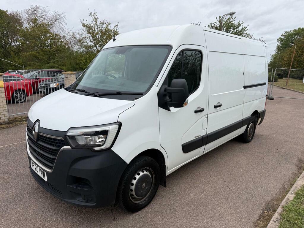 Renault Master 2.3 Dci 33 Business Fwd Mwb Medium Roof Euro 6 White #3
