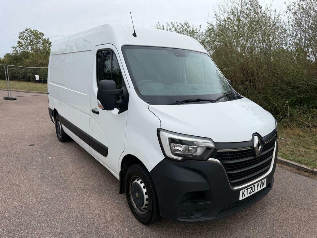 Renault Master 2.3 Dci 33 Business Fwd Mwb Medium Roof Euro 6 White