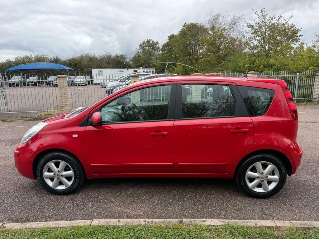 Nissan Note 1.4 16V Acenta Euro 4 Red #4
