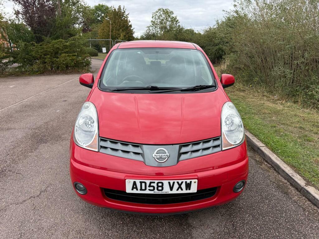 Nissan Note 1.4 16V Acenta Euro 4 Red #2