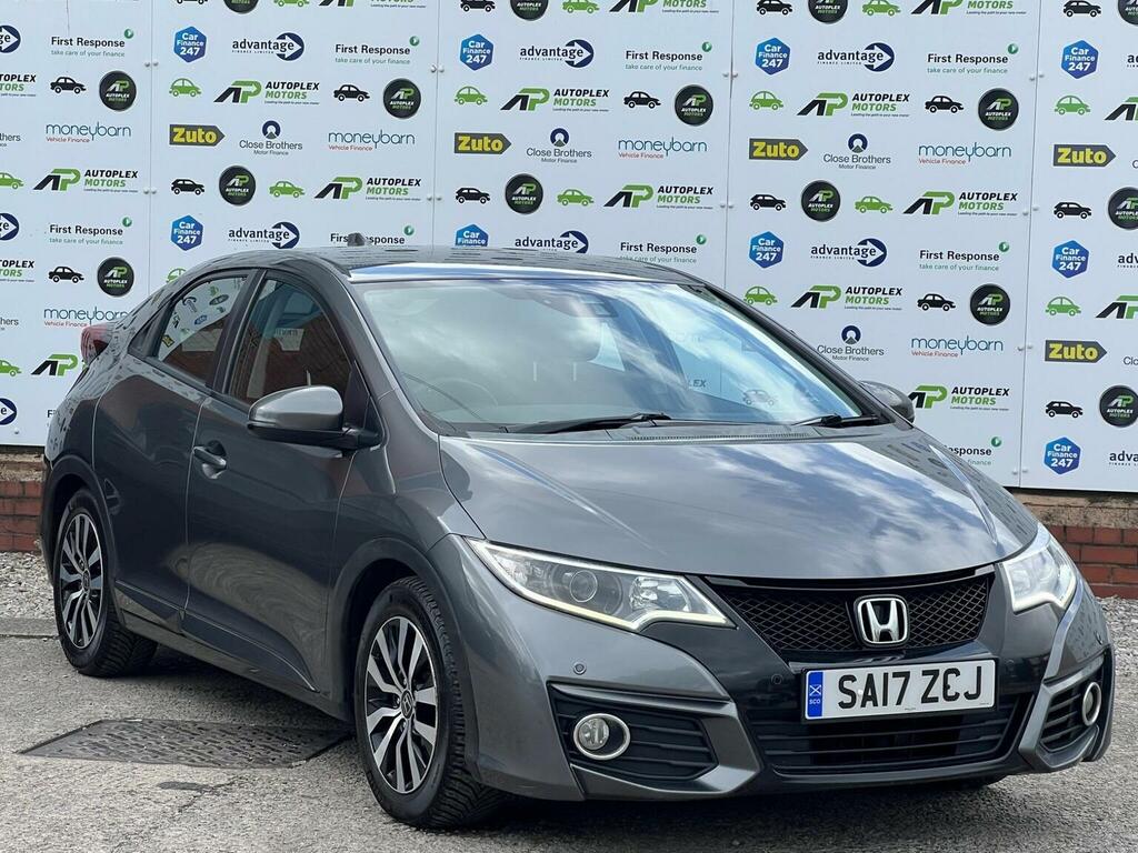 Honda Civic 1.6 I-dtec Se Plus Navi Euro 5 Ss Grey #3