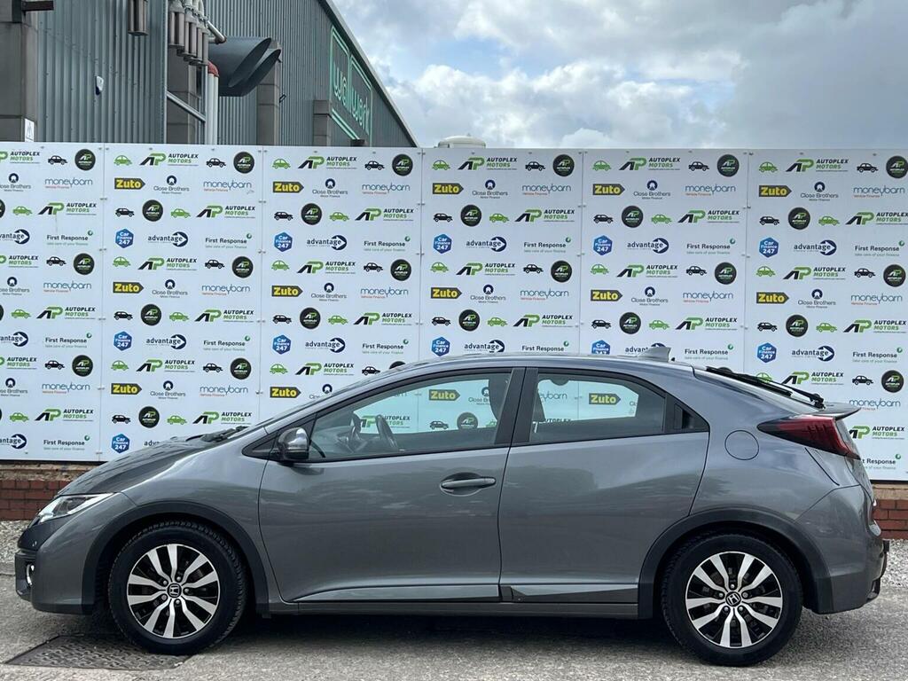 Honda Civic 1.6 I-dtec Se Plus Navi Euro 5 Ss Grey #6
