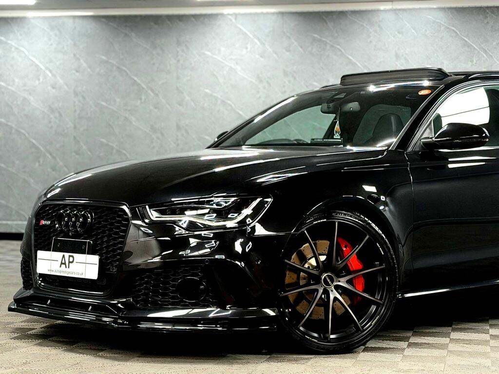 Audi RS6 Avant Estate Black #10