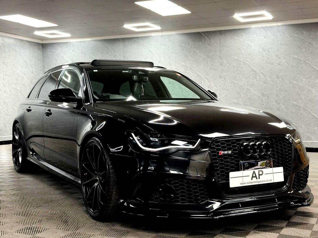 Audi RS6 Avant Estate Black #13