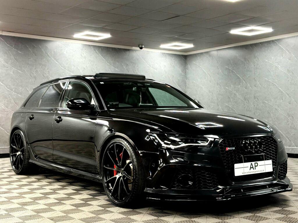 Audi RS6 Avant Estate Black #30