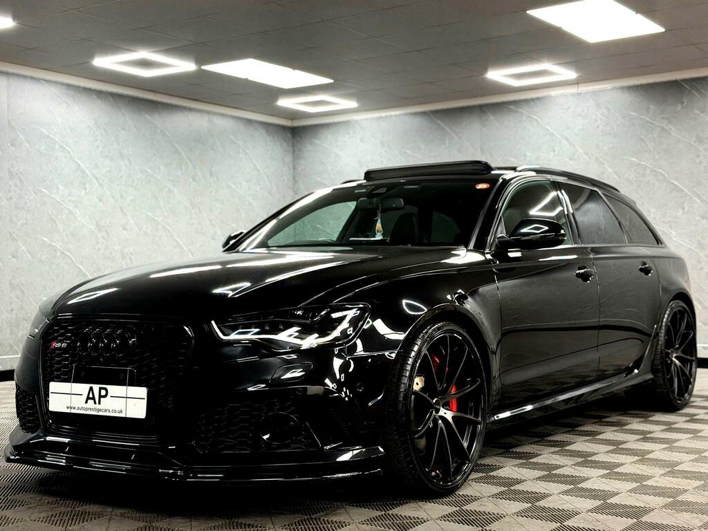 Audi RS6 Avant Estate Black #17