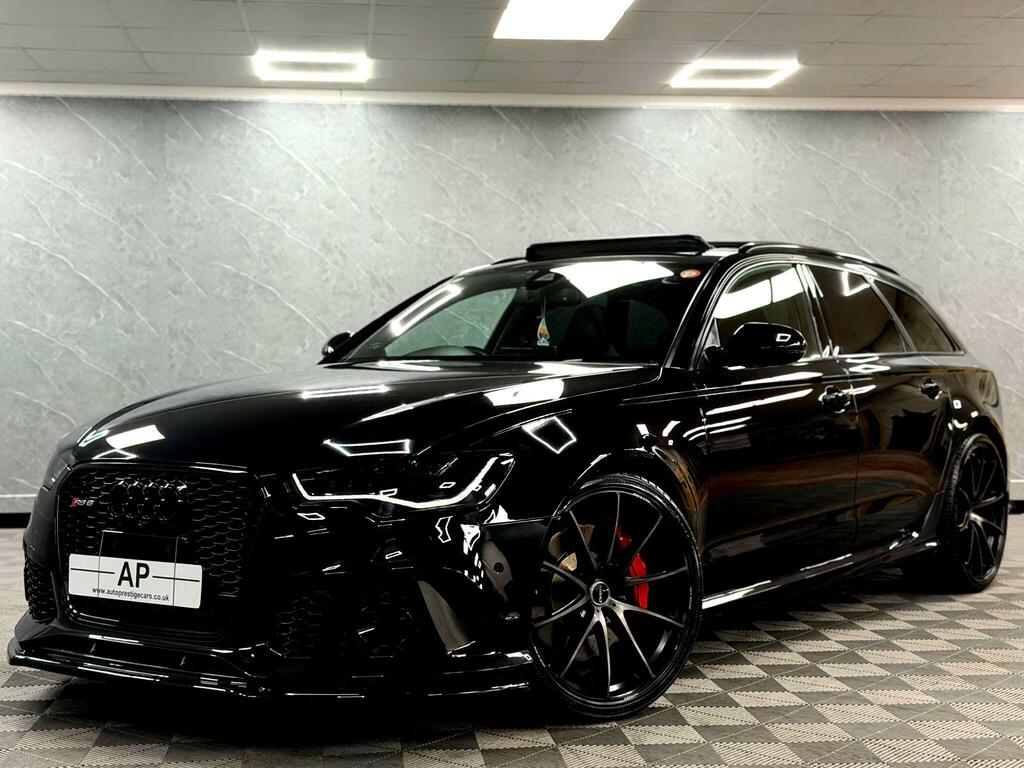Audi RS6 Avant Estate Black #14