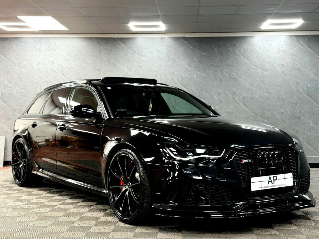 Audi RS6 Avant Estate Black #7
