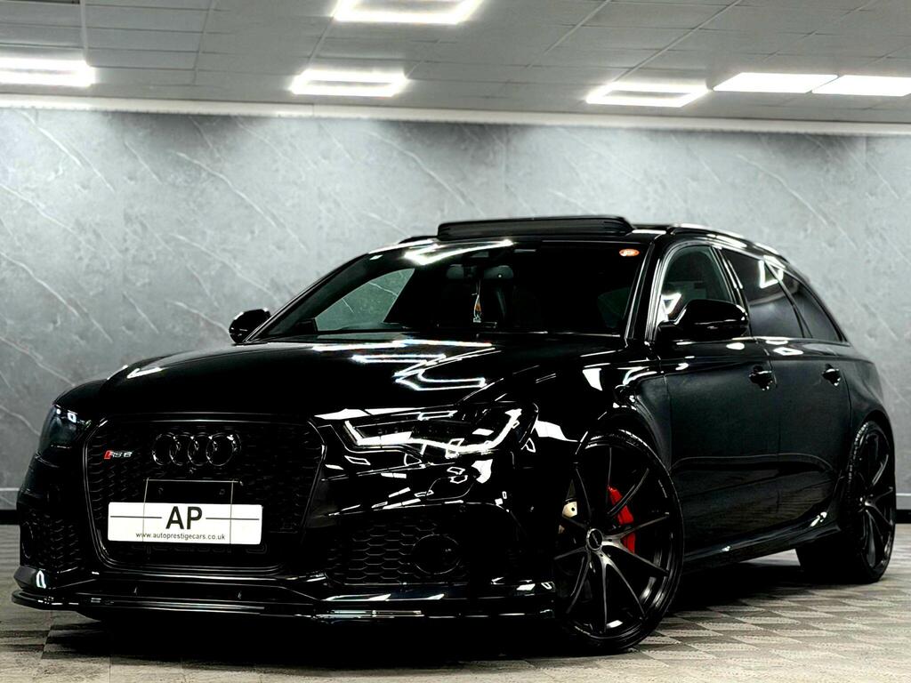 Audi RS6 Avant Estate Black #8