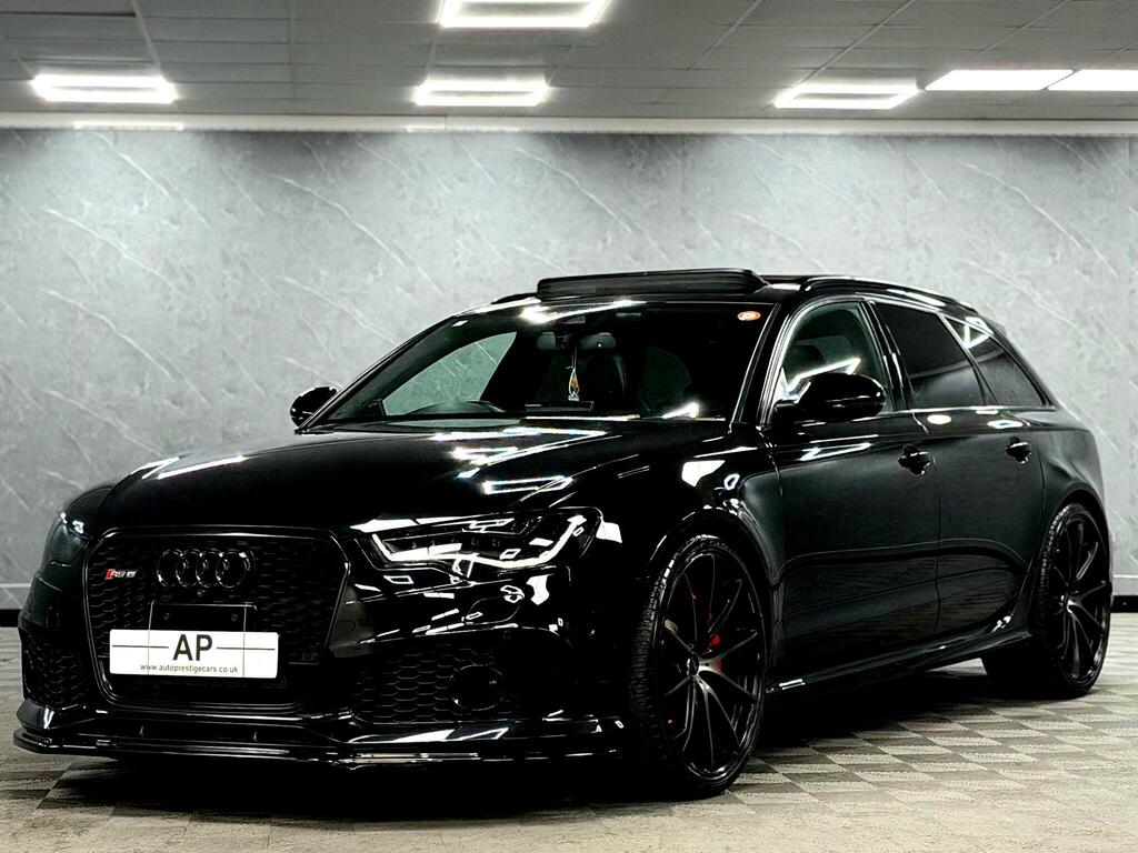 Audi RS6 Avant Estate Black #11