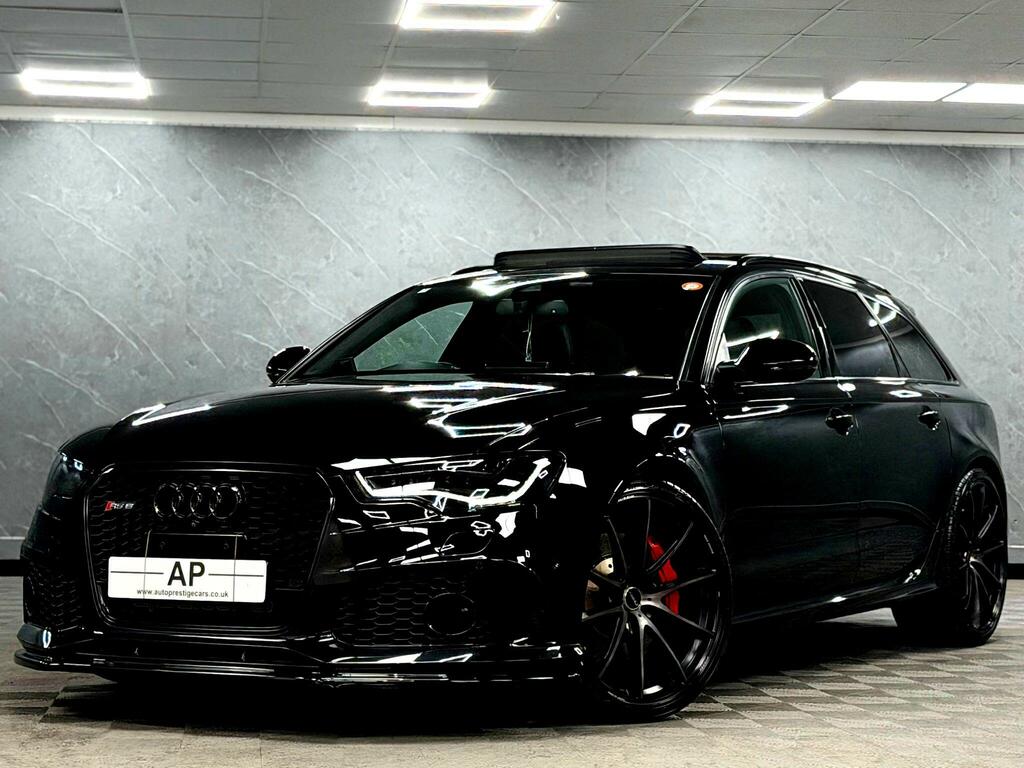 Audi RS6 Avant Estate Black #9