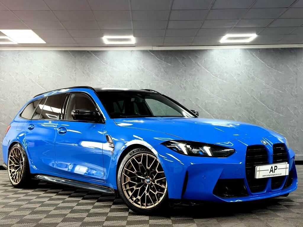 BMW M3 3.0 Biturbo Competition Touring Steptronic M Xdriv Blue #2