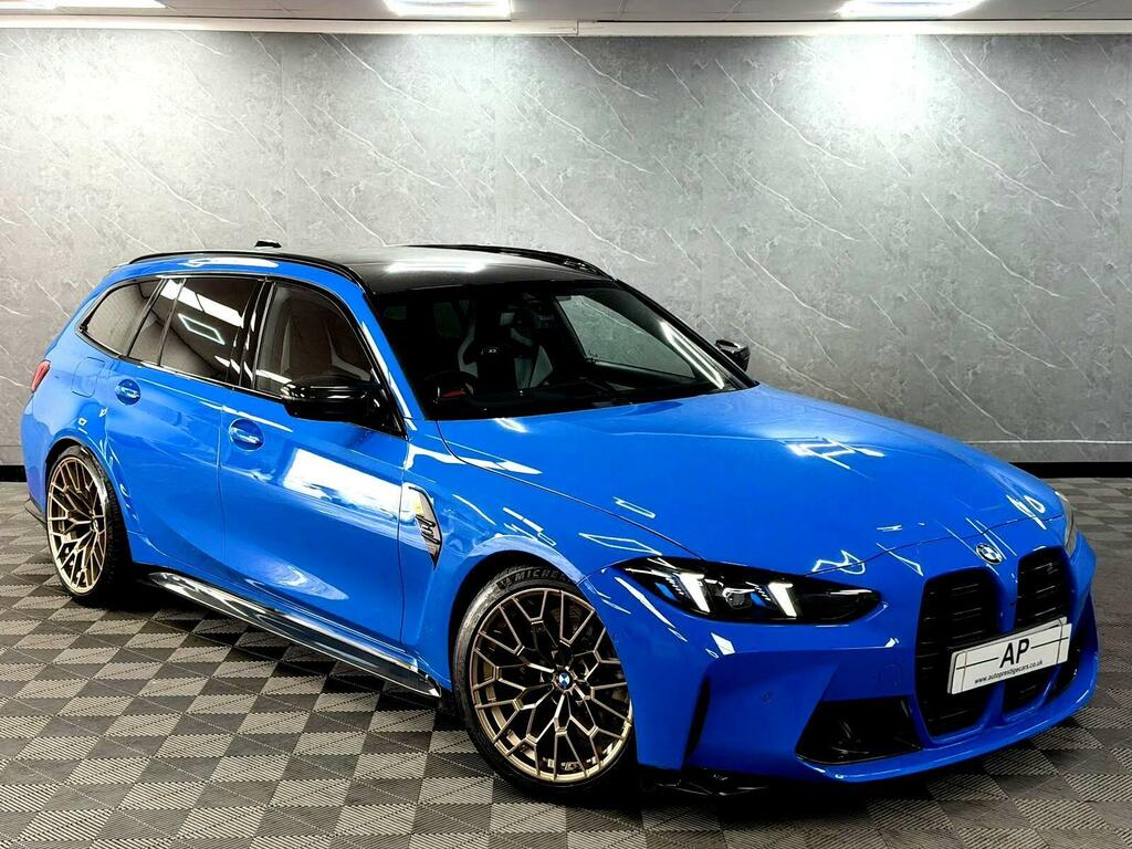 BMW M3 3.0 Biturbo Competition Touring Steptronic M Xdriv Blue #6